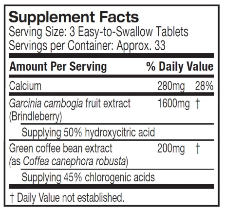 Purely Inspired Garcinia Cambogia+ 100 Tablets