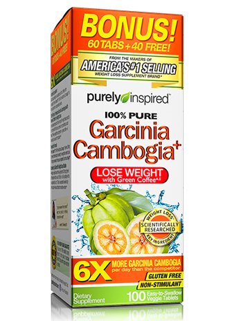 Purely Inspired Garcinia Cambogia+ 100 Tablets
