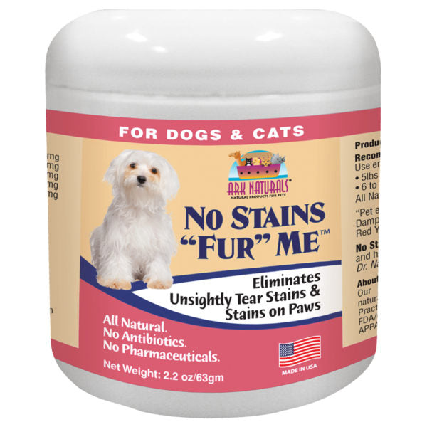 ARK NATURALS No Stains Fur Me For Dogs & Cats 2.2 oz