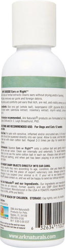 ARK NATURALS Ears All Right Gentle Ear Cleaning Lotion 4 fl oz