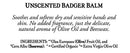 Badger Badger Balm Unscented  2 oz