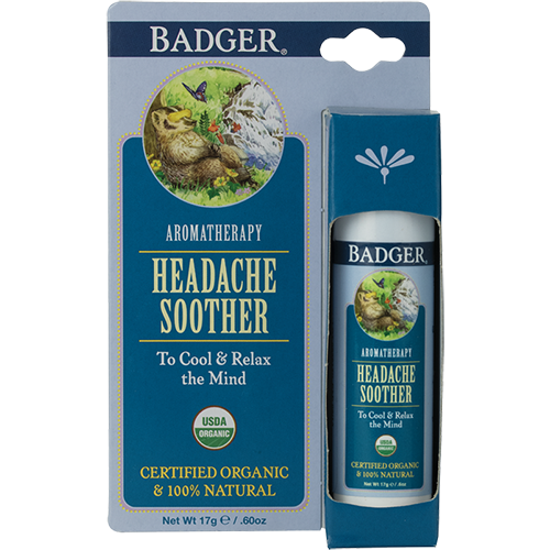 Badger Headache Soother Peppermint & Lavender 0.6 oz