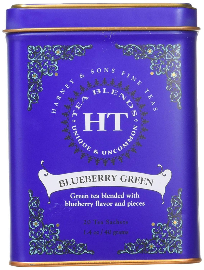 Harney & Sons Blueberry Green 20 Tea Sachets