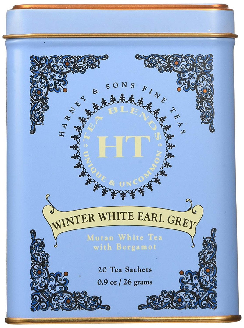 Harney & Sons Winter White Earl Grey 20 Tea Sachets