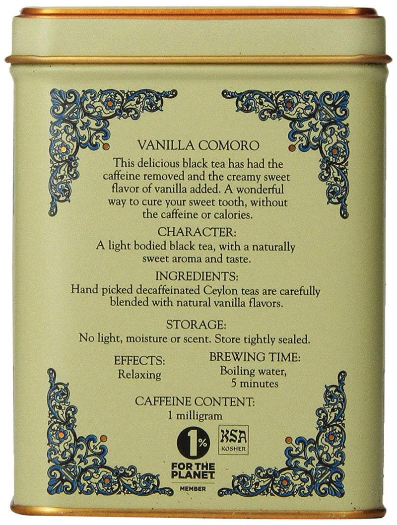 Harney & Sons Vanilla Comoro 20 Tea Sachets