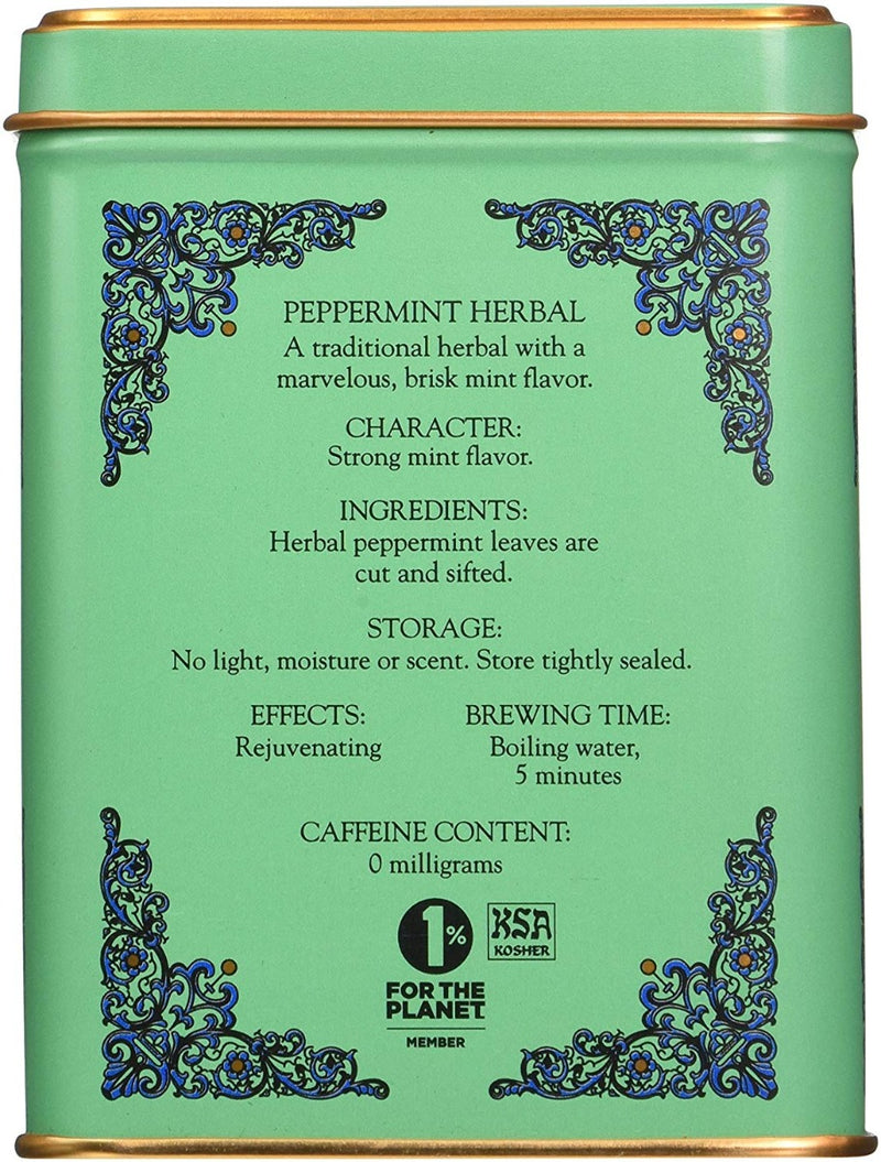Harney & Sons Peppermint Herbal 20 Tea Sachets