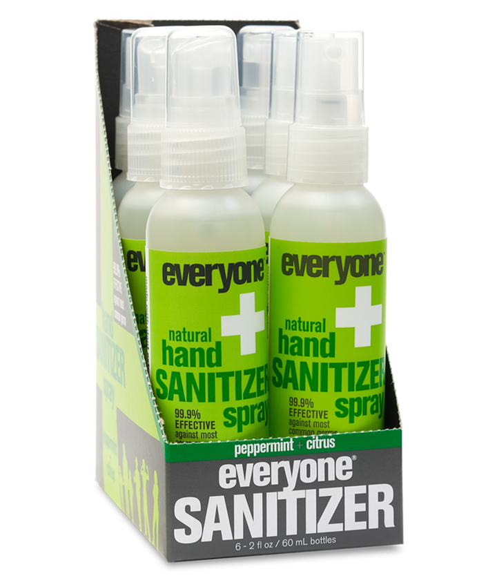 EO Products Everyone Hand Sanitizer Spray Peppermint + Citrus 2 fl oz