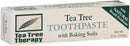 Tea Tree Therapy Tea Tree Toothpaste With Baking Soda 5 oz