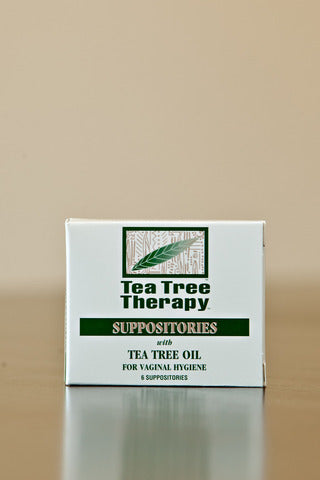 Tea Tree Therapy Suppositories With Tea Tree Oil Vaginal Hygiene 6 suppositories