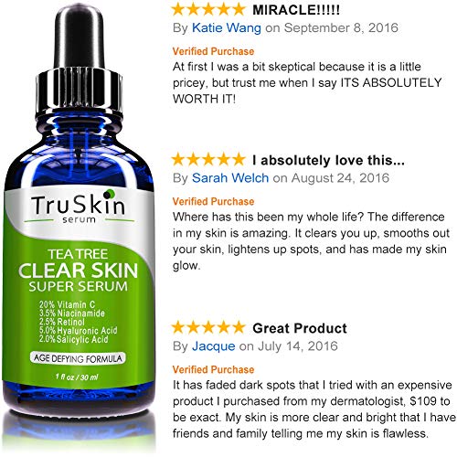 TruSkin Tea Tree Clear Skin Serum 1 fl oz