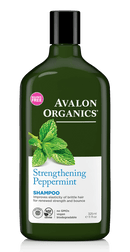 Avalon Organics Shampoo Strengthening Peppermint 11 fl oz