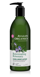 Avalon Organics Hand & Body Lotion Rosemary 12 oz
