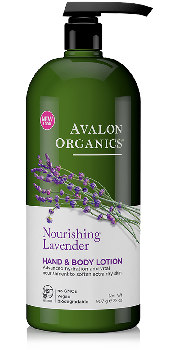 Avalon Organics Hand & Body Lotion Lavender 32 oz