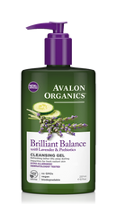 Avalon Organics Brilliant Balance Cleansing Gel 8 fl oz