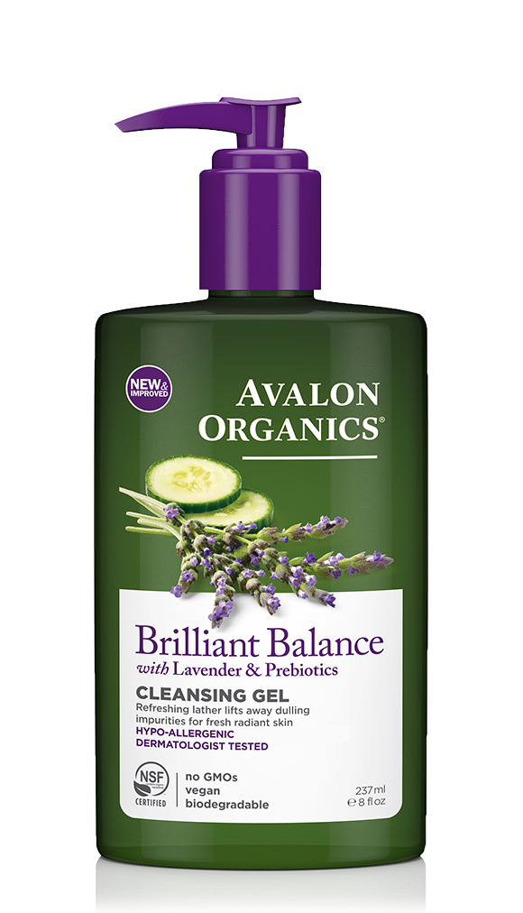 Avalon Organics Brilliant Balance Cleansing Gel 8 fl oz