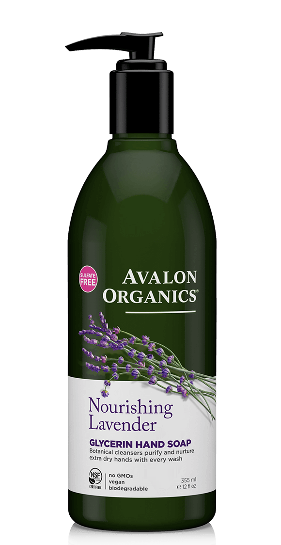 Avalon Organics Glycerin Hand Soap Lavender 12 fl oz