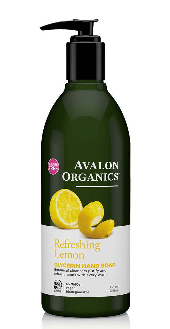 Avalon Organics Glycerin Hand Soap Lemon 12 fl oz