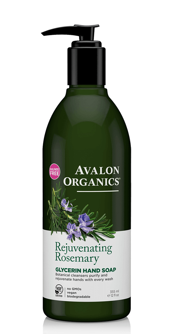 Avalon Organics Glycerin Hand Soap Rosemary 12 fl oz