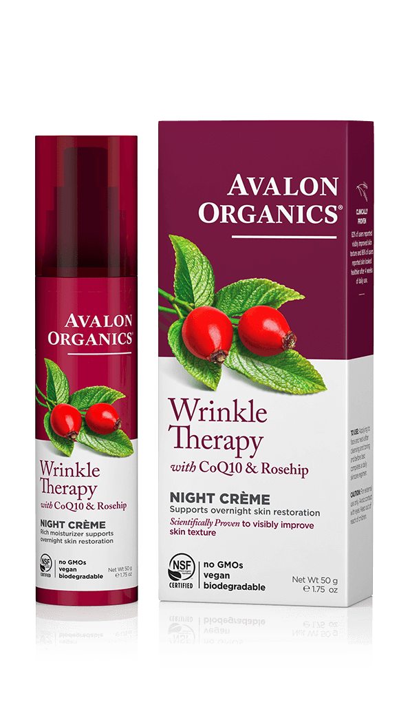 Avalon Organics Wrinkle Therapy Night Creme 1.75 oz