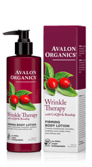 Avalon Organics Wrinkle Therapy Firming Body Lotion 8 oz
