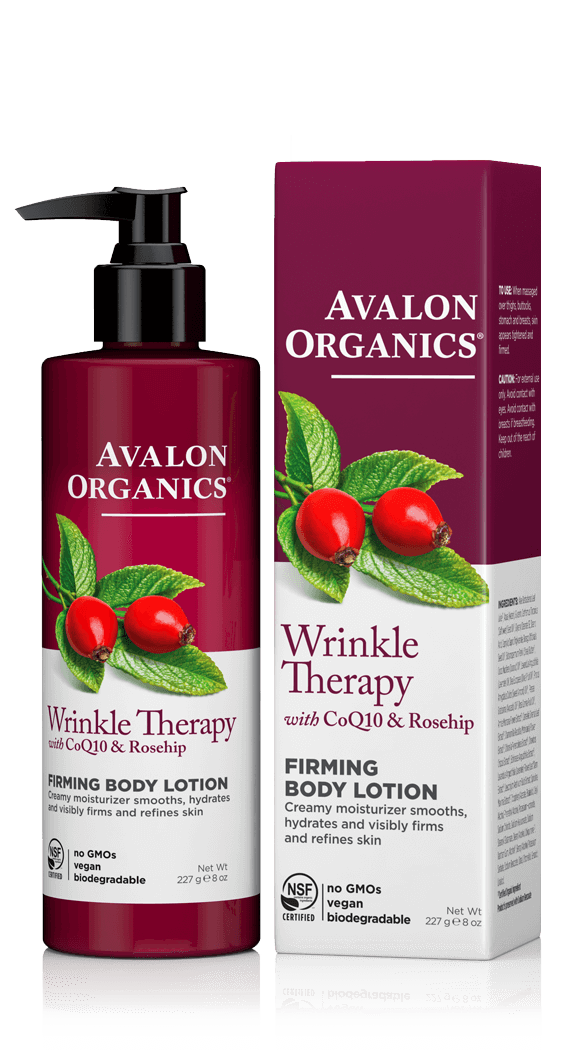 Avalon Organics Wrinkle Therapy Firming Body Lotion 8 oz