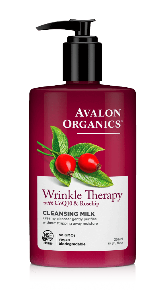 Avalon Organics Wrinkle Therapy Cleansing Milk 8.5 fl oz