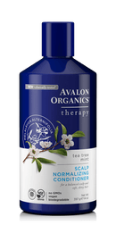 Avalon Organics Scalp Normalizing Conditioner Tea Tree Mint Therapy 14 oz