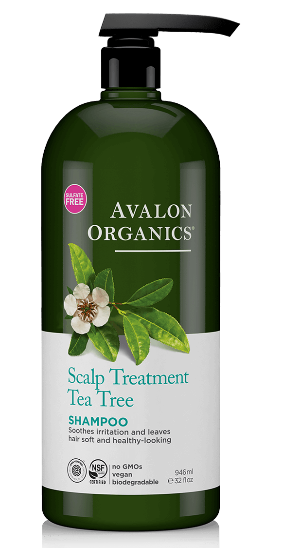 Avalon Organics Shampoo Scalp Treatment Tea Tree 32 fl oz
