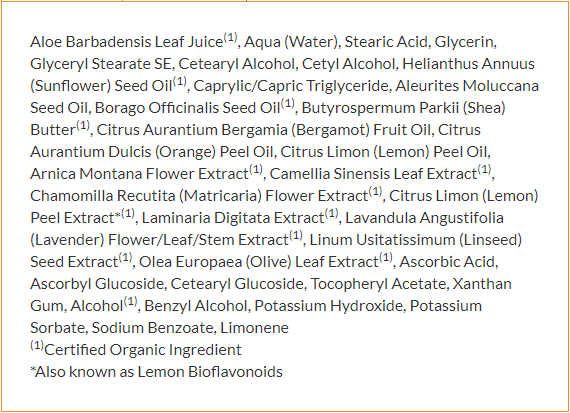 Avalon Organics Intense Defense with Vitamin C Cleansing Milk 8.5 fl oz