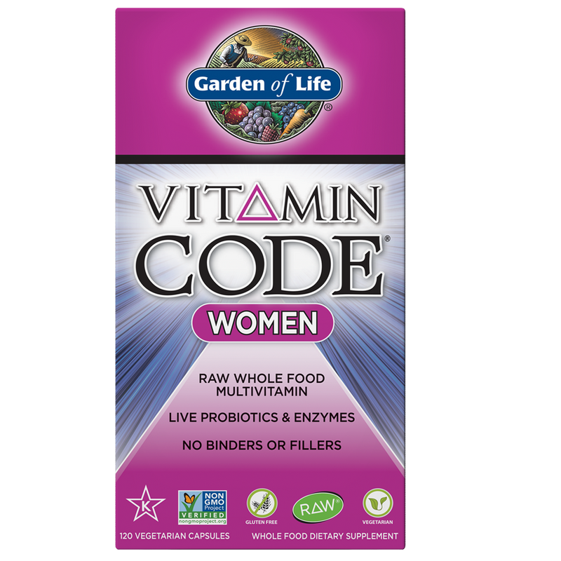 Garden of Life Vitamin Code Women 120 Veg Capsules