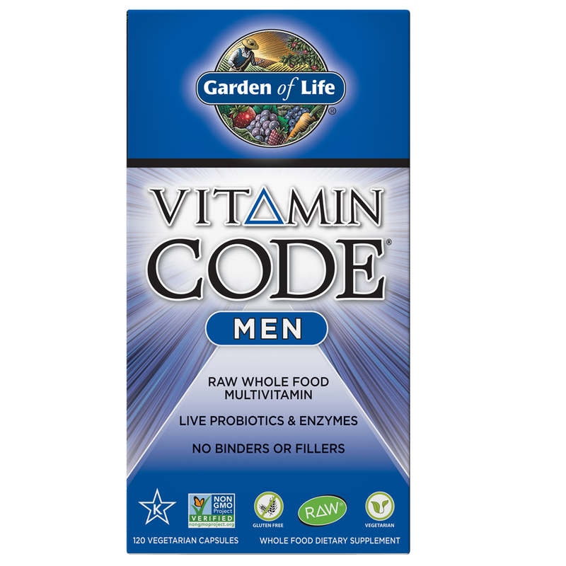 Garden of Life Vitamin Code Men 120 Veg Capsules