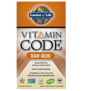 Garden of Life Vitamin Code Raw Iron 30 Veg Capsules