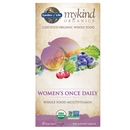 Garden of Life Womens Once Daily Whole Food Multivitamin 60 Veg Tablets