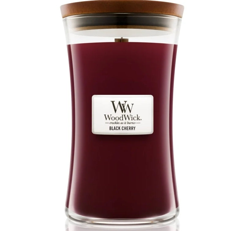 WoodWick Jar Candle Black Cherry 22 oz