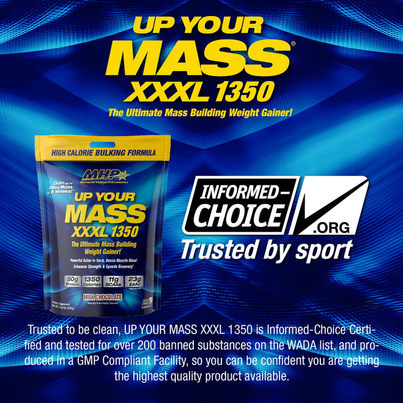 MHP Up Your Mass XXXL 1350, French Vanilla Creme 12 lbs
