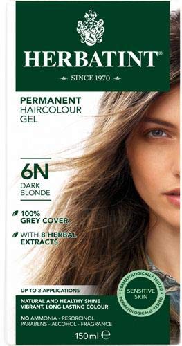 Herbatint Permanent Haircolor Gel 6N Dark Blonde 4.56 fl oz