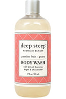 Deep Steep Body Wash Passion Fruit- Guava 17 fl oz