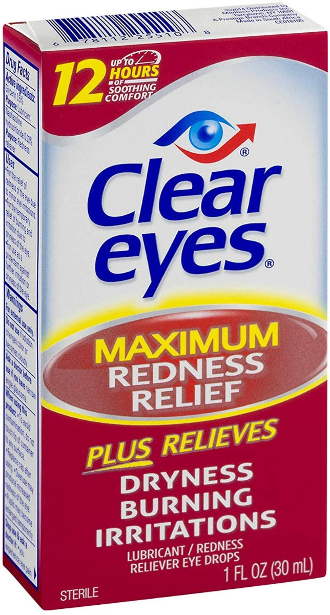 Clear Eyes Maximum Redness Relief Eye Drops 1 fl oz