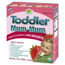 HOT-KID	Toddler Mum-Mum Organic Strawberry Rice Biscuits 2.12 oz