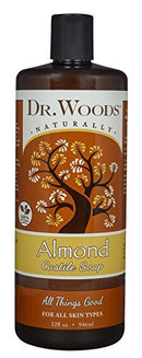 DR.WOODS Pure Almond Castile Soap 32 fl oz