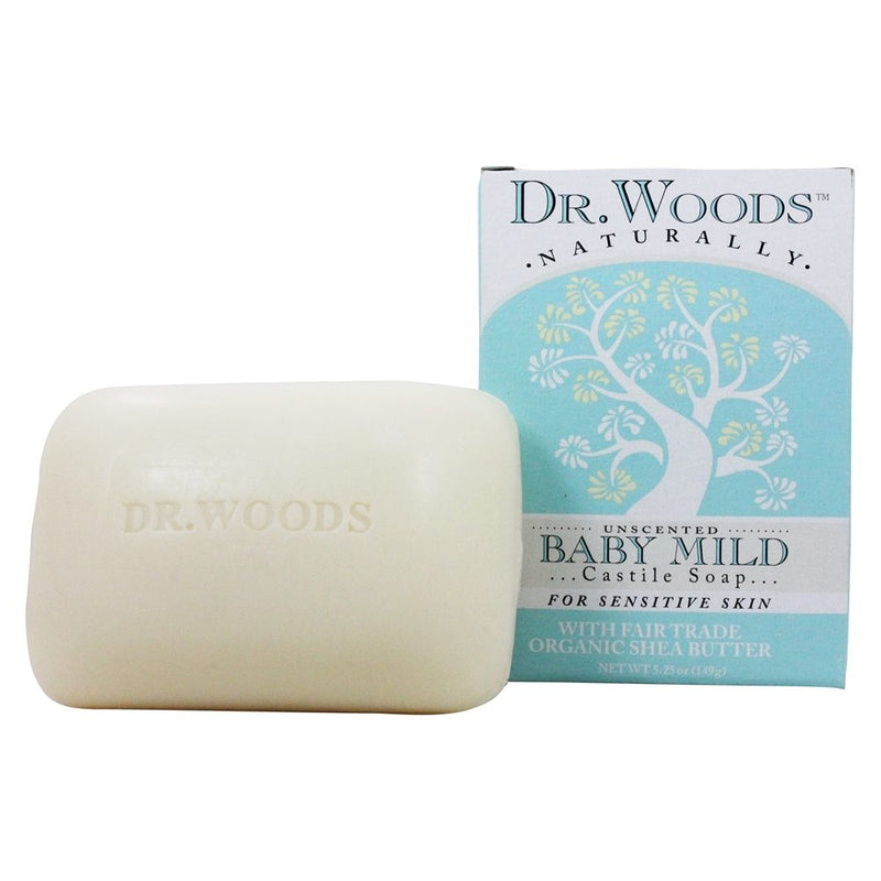 DR.WOODS Baby Mild Castile Soap 5.25 oz