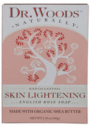 DR.WOODS Skin Lightening English Rose Soap 5.25 oz
