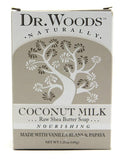 DR.WOODS Coconut Milk Raw Shea Butter Soap 5.25 oz