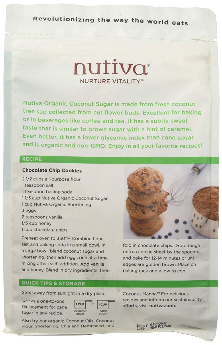 Nutiva Organic Coconut Sugar 1 lb
