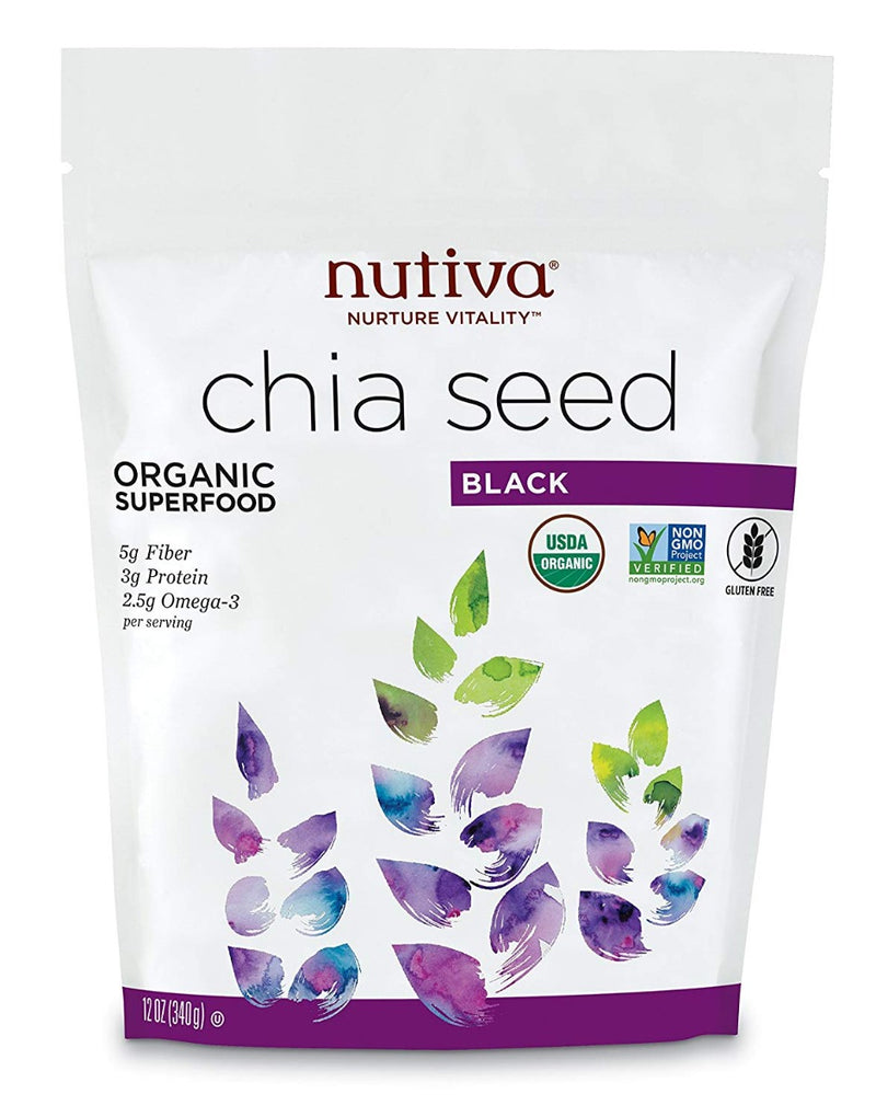 Nutiva Organic Chia Seed 12 oz
