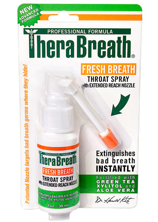 TheraBreath Fresh Breath Throat Spray 1 fl oz