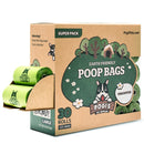 Pogi Pets Poop Bags 30 Rolls (450 Bags) Unscented 450 Bags