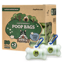 Pogi Pets Poop Bags 50 Rolls (750 Bags) +2 Dispensers  750 Bags