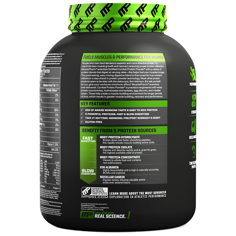 Musclepharm Combat Protein Powder Triple Berry 4 lb