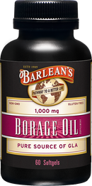 Barlean's Borage Oil 1,000 mg 60 Softgels